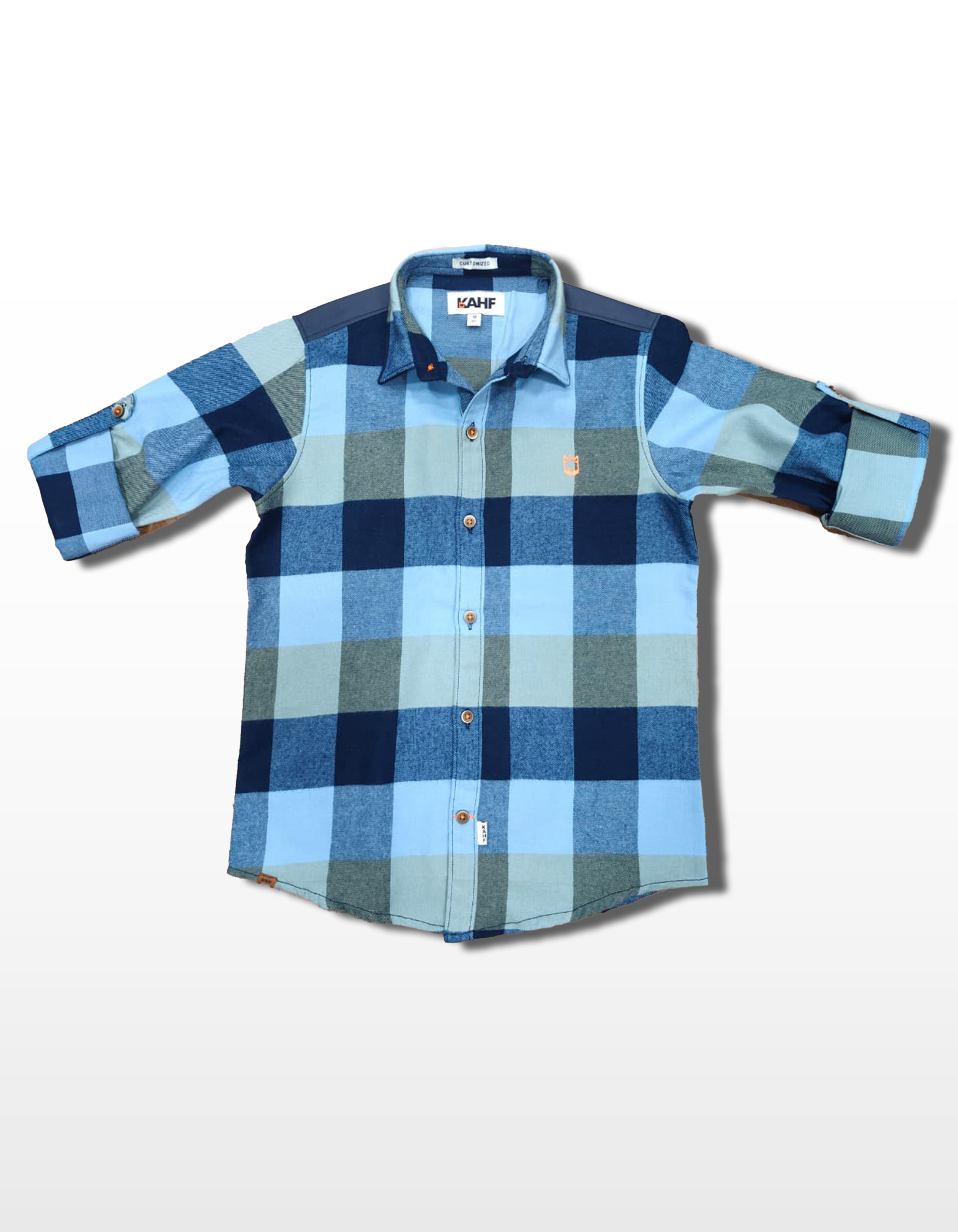 Sky Blue Check Shirt