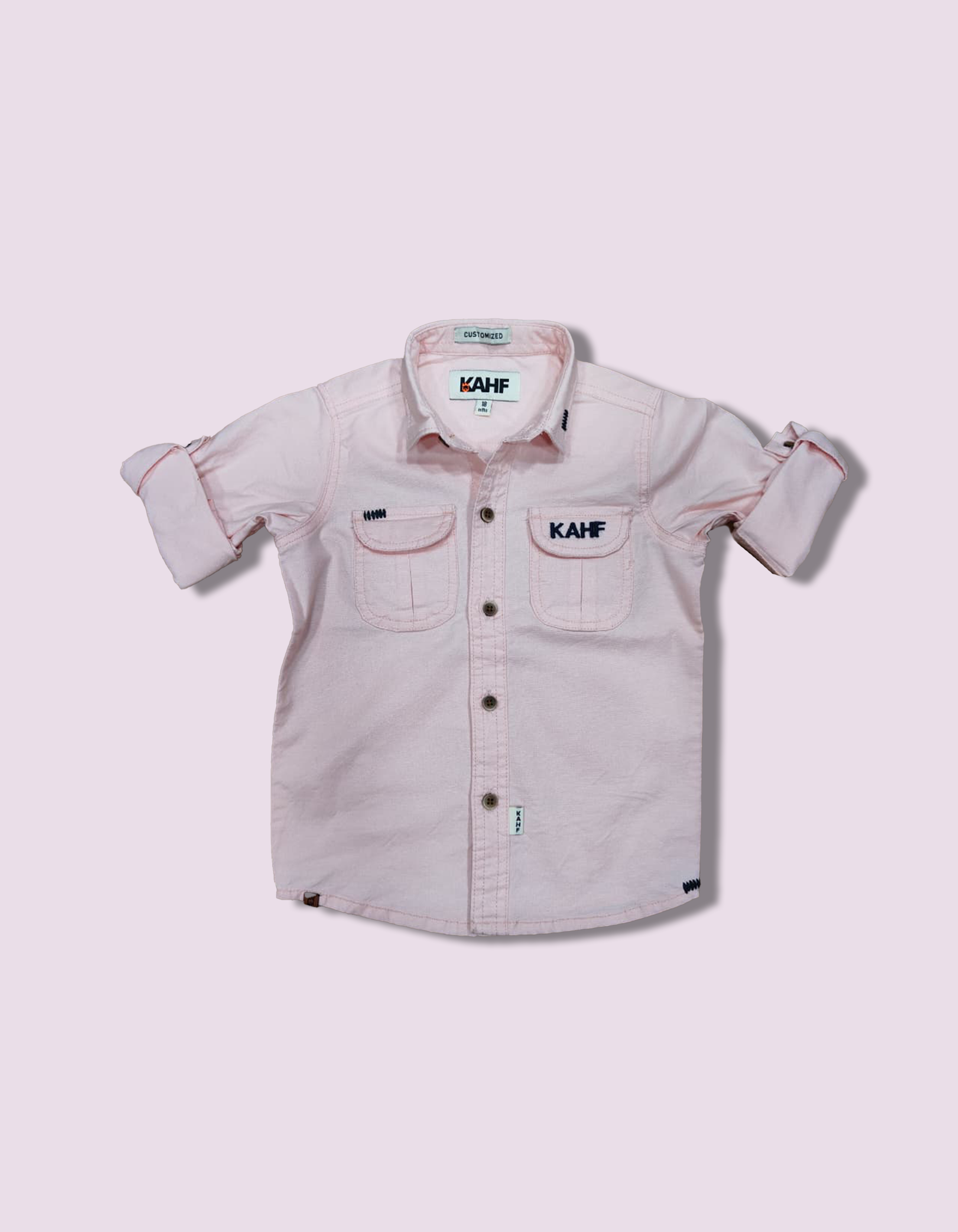 KAHF DUSTY PINK PLAIN